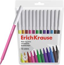 Zdjęcie Erich Krause Flamastry Krause 12 Kolorów 53368-12 - Ożarów