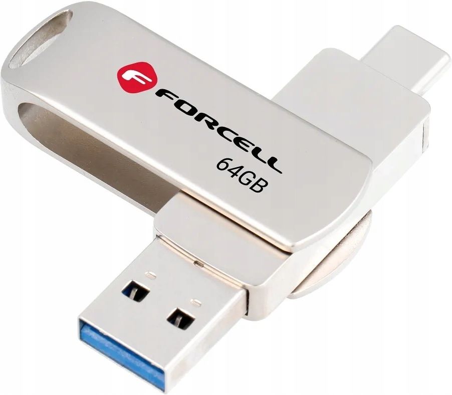 Pendrive PenDrive Forcell F-Data Metal Duo 64GB (METALDUO) - Opinie i ...