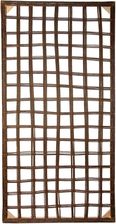 Zdjęcie Osłona wiklinowa krata brąz - 180 x 90 x 3 cm - Poznań