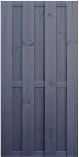 Zdjęcie Płot pełny ARON prosty szary - 90 x 180 cm - Iwonicz-Zdrój