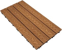 Zdjęcie 4Iqgroup Podest kompozytowy teak - 30 × 60 cm - Lipiany