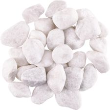 Zdjęcie Kamenie dekoracyjne marmur białe 20-40 mm - 900 g - Żory