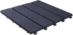 Zdjęcie Dlh Podest tarasowy plastikowy szary - 30 x 30 x 2,2 cm - Brwinów