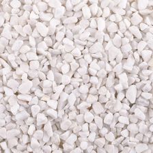 Zdjęcie Kamienie dekoracyjne naturalne białe 4-6 mm - 900 g - Luboń