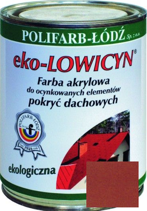 Polifarb Łódź Eko-Lowicyn Mahoń 10l