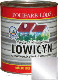 Polifarb Łódź Lowicyn Aluminiowy Mat 10l