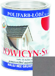 Polifarb Łódź Lowicyn-SX Połysk Szara Jasna 5L 7046