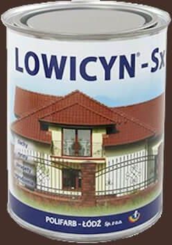 Polifarb Łódź Lowicyn-SX Połysk Brąz Czekoladowy 10l 8017