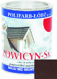 Polifarb Łódź Lowicyn-SX Połysk Brąz 10l 8016