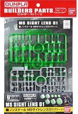 Zdjęcie Bandai BUILDER PARTS HD MS SIGHT LENS 01 Green (4573102628565) - Koszalin