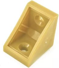 Zdjęcie Kątownik mały do półek Andpol 5905354043206 brązowy jasny 25 mm 8 szt. - Płoty