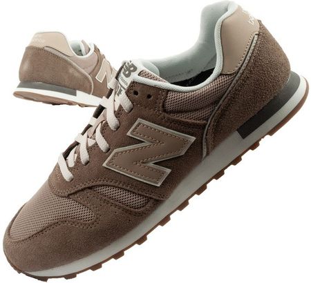 New Balance 373 buty sportowe męskie sneakersy modne beżowe skórzane