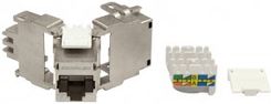 Schrack Moduł keystone RJ45, kat.6A/klasa EA 10G RE-EMBEDDED, STP (HSEMRJ6GWA)