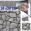 Panele Ścienne 3D Samoprzylepne, Imitacja Kamienia, 30 X 30 Cm, 20 Sztuk 6953416308304