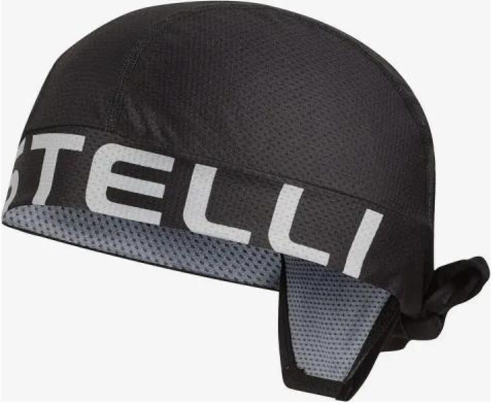 Castelli 4522043 Bandana Bandana Hombre Black/White Tamaño (vuoto