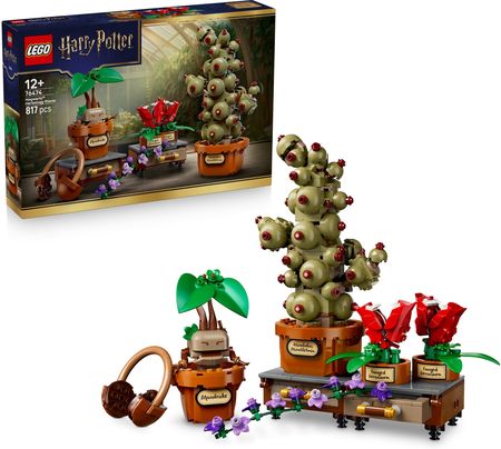 LEGO Harry Potter 76474 Rośliny z lekcji zielarstwa w Hogwarcie