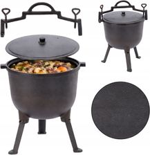 Zdjęcie Kociołek żeliwny Gardenline BBQ3703 Myśliwski Stojący 5l - Ujazd