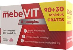 MebeVIT B-complex 120 tabl. - Opinie i ceny na Ceneo.pl