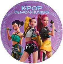 Zdjęcie Procos 8 Talerzy K-Pop Demon Hunters Z Papieru 23cm 98638 - Płock