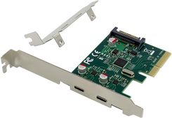 Zdjęcie Hub USB Conceptronic 2-Port USB 3.2 Gen 2 Type-C PCIe Card (EMRICK13G) - Sokołów Podlaski