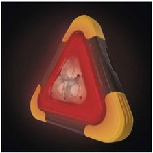 Zdjęcie Trójkąt ostrzegawczy ładowalny USB COB LED + RED LED Emos (P4010) - Prusice