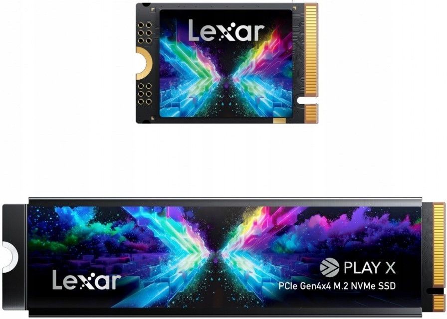 Dysk SSD Lexar 512GB M.2 PCIe Gen4 NVMe PLAY X (LNMPLYX512GRNNNG