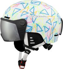 Zdjęcie Blizzard Juniorski Flash Visor Junior White/Multicolor - Dobra