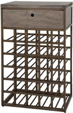 Zdjęcie NL Home Barek na wino Marcus 54x35 cm metalowy 5907096597382 - Kęty