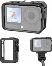 Zdjęcie Ramka Obudowa Frame Mount Camera Cage Uchwyt Klatka do DJI Osmo Action 6 / PU1088B - Piaski