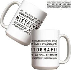 Zdjęcie Kubek duży Mistrzyni Ortografii 440 ml 5907543703908 - Leśna