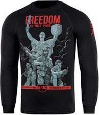 Zdjęcie M-Tac - Bluza Raglanowa Freedom - Bawełna - Czarny - 8010 - Mosina