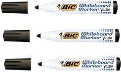 Zdjęcie Bic MARKER BIC 1701 DO BIAŁYCH TABLIC KOŃCÓWKA OKRĄGŁA CzARNY (1701 09) - Oława