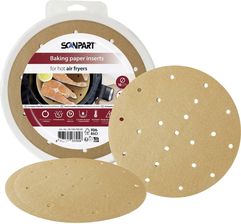 Zdjęcie Scanpart Papier do air frayer perforowany okrągły 16 cm 100 Sztuk - Nowe