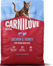 Zdjęcie Carnilove Cat Active Sterilised Salmon&Turkey 2kg - Wodzisław Śląski