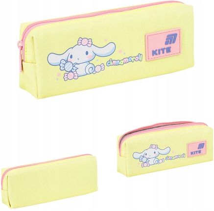 Piórnik saszetka szkolny dla dziewczynki żółty Cinnamoroll Kite