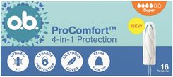 Zdjęcie O.B. Procomfort™ Super Tampony 16szt. - Radzyń Podlaski
