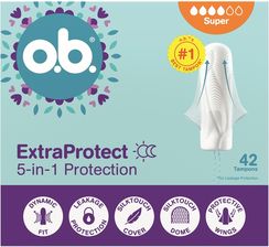 Zdjęcie O.B. Extraprotect Super Tampony 42szt. - Janowiec Wielkopolski