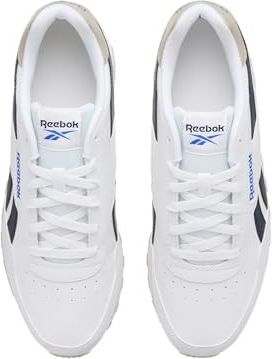 Reebok Unisex Rewind Run Sneaker, White/Vector Navy, 42,5 EU, White Vector Navy, 42.5 EU