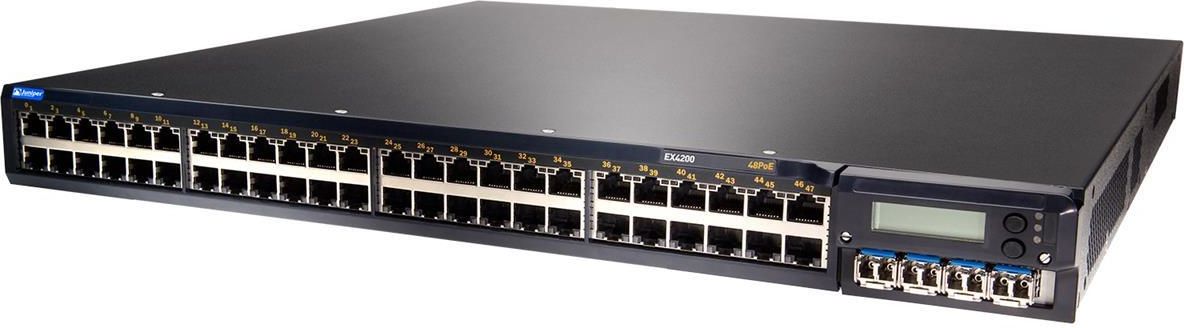 Настройка коммутатора juniper ex4200