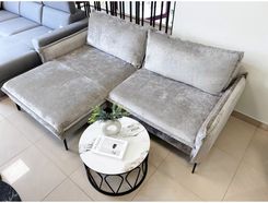 Zdjęcie Wersal Narożnik Glossy tkanina Aphrodite 04 lewostronny - Katowice