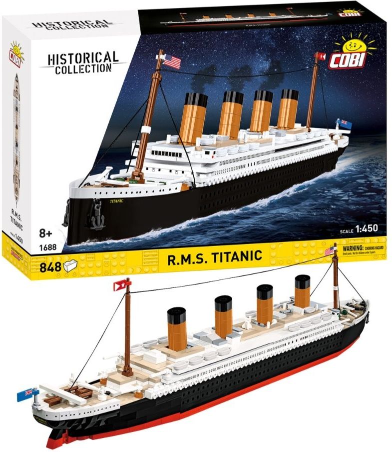 Cobi Klocki Konstrukcyjne 1688 Statek R.M.S Titanic Historical