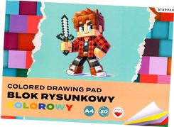 Zdjęcie Starpak Blok Rysunkowy A4 20K Kolorowy Pixel A 10 587746 - Radoszyce
