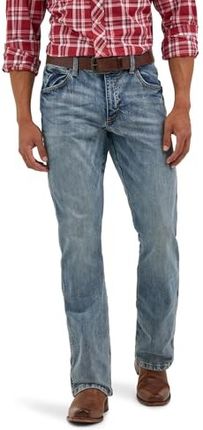 Wrangler Męskie dżinsy retro Slim Fit Bootcut, Greeley, 34W / 32L