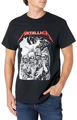 Metallica Męska koszulka z limitowanej edycji, standardowa, Czarny, XL