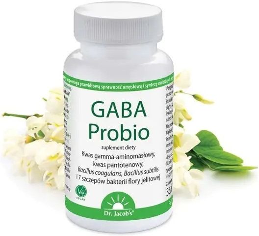 Jacob Gaba Dr. Jacob's Gaba Probio, 60 kaps. - Opinie i ceny na Ceneo.pl