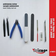 Zdjęcie Mirage Hobby Zestaw Podstawowych Narzędzi Modelarskich 100075 - Nowe Brzesko