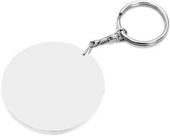 Zdjęcie Bestsub Brelok Plastikowy Okrągły 60mm Biały Sublimacja Termotransfer - Myślibórz