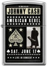 Zdjęcie Zippo Zapalniczka Johny Cash Brushed Chrome - Łódź
