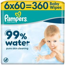 Zdjęcie Pampers Chusteczki Nawilżane Aqua 360 Szt. - Gorzów Śląski