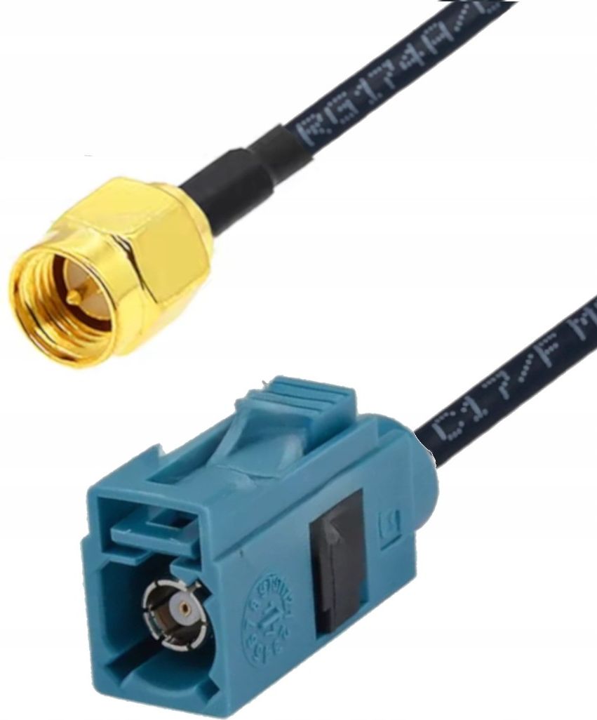 Rf Connectors Pigtail Fakra Z Gniazdo Sma Wtyk Rg174 5M - Opinie i ceny ...